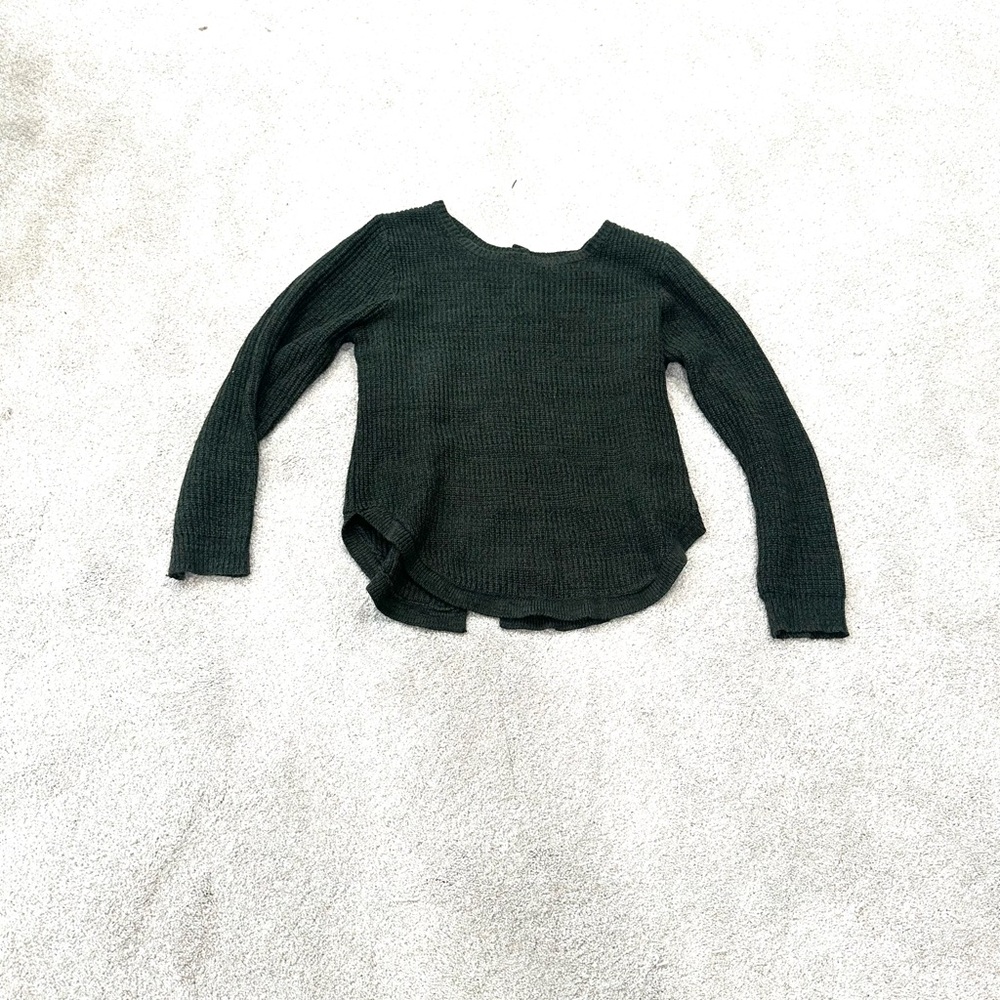 Emily Rose Deep Green Knit Sweater